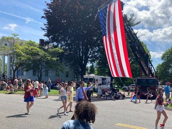 U.S. Senator Richard Blumenthal (D-CT) attended Memorial Day parades in Wethersfield, Milford, Orange, Monroe, Torrington, and Stratford.